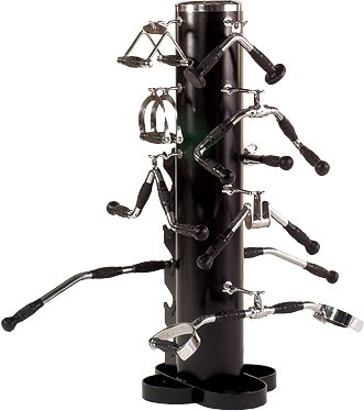 Cable Attachment Bar Storage Rack, Weight Storage, Weight Lifting, Body Building & Fitness