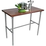 IMAGE OF John Boos Walnut Edge Grain Cucina Americana Classico Work Table