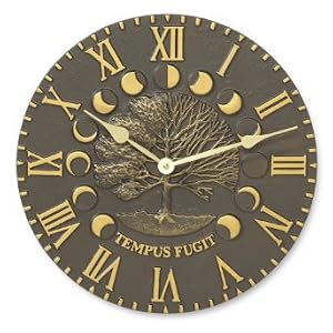 Times and Seasons Outdoor Clock - French Bronze - Grandin Road