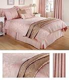 Imogen Pink Designer Bedding Range 12x20 Filled Boudoir Cushion