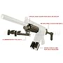 GSG-5 TRI-RAIL HAND GUARD RETRACTABLE STOCK BIPOD COMBO