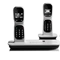 Magic Box Colombo One Digital Cordless Twin Telephone with Answering Machine - White