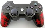Dragon Custom Painted Playstation 3 PS3 5 Mode Rapid Fire Adjustable Modded Wireless Controller Remote