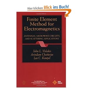 Finite Element Method Electromagnetics (IEEE/OUP Series on Electromagnetic Wave Theory)