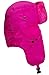 Best Winter Hats Big Kids Lightweight Neon Russian/Trooper Faux Fur Cap(One Size)-Pink