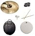 Sabian 16-Inch Vault Artisan Crash Pack with Cymbal Bag, Snare Head, Drumsticks, Drum Key, and Cymbal Felts