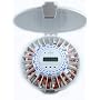 Med-e-lert Automatic Pill Dispenser 28 Day 7 Day 4 Times - Solid White Lid