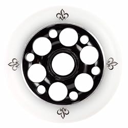 YAK Fleur Metal Core Wheel Black 100mm