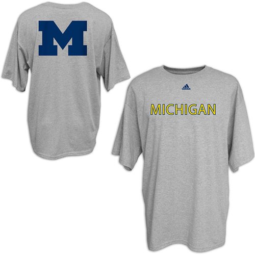 adidas Michigan Wolverines Men's Prime Time Tee