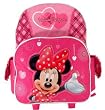Disney Minnie Mouse Sweet Love - Large 16 Rolling Luggage Backpack