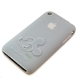 Rix iJacket Disney iPhone3G用 ミッキーマウス シリコンケース 液晶保護フィルム付属 グレー RX-IJK352GY ミッキーマウス