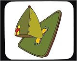 Decorated Mouse Pad with armour, protective, helmet, England, Europe, police, armor, United Kingdom, safeguard, army, shield, metal