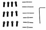 Megatech 1/18 Titanium Tie Rods Kit #MTC73029
