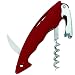 Browne Foodservice 57407305 Plastic Bar Mate Wine Bottle Opener with Handle, Red, 4-1/2-Inch