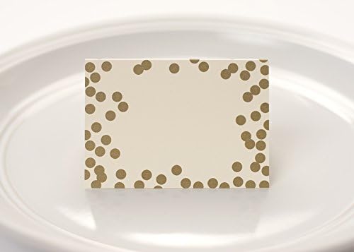 Confetti Paper Place Cards Pack of 12 American Made