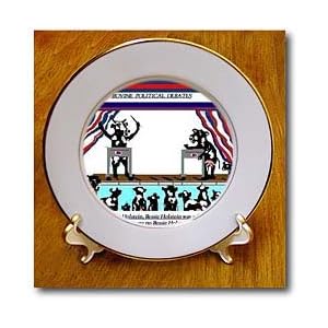 And You re No Bessie Holstein Bovine Debates - 8 Inch Porcelain Plate