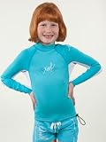 XCel Girls Longsleeve Neoprene Wetsuit Shirt: Extra warmth for swim class, surf, or snorkel XCel Girls Longsleeve Neoprene Wetsuit Shirt: Extra warmth for swim class, surf, or snorkel