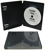 50 Empty Standard BLACK 14MM Replacement Boxes / Cases with out logo for Playstation 3 (PS3) Games #VGBR14PS3BK