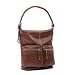 Baccini sac portés épaule hobo - Reina - cuir marron