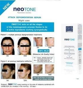 NEOTONE ATTACK DEPIGMENTING SERUM NIGHT CARE contains 6 active ingredients 25ml SHIP WORLDWIDE BY CIRCLE SHOP