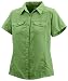target audience: WomenSeason: spring/summerBrand: ColumbiaModel: leasure blouseType: short sleeveIntended use: TourCut: comfortSeams: quilted seamPockets: 2 chest pocketsMaterial: 100% NylonAdditional Information:mildly waisted feminine cutsun-protect collarbreathable fast-drying lightweightOmni-Shade Sun Protection UPF 30Clothes technology:Manufacturing Technology Columbia :