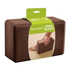 Gaiam Yoga Block - Chai