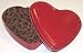 Scott's Cakes Chocolate Covered Pretzels in a Heart Shape Tin