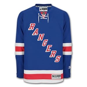 New York Rangers Reebok Premier Youth Replica Home NHL Hockey Jersey Size L/XL