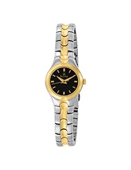 Bulova Womens 98L136 Bracelet Black Dial Watch