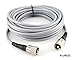 CablesOnline 25ft RG-8/U Mini Coax UHF PL-259 Male/Male Grey Antenna Cable, (R-U8025)