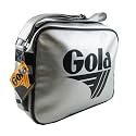 New Gola Silver Black Redford Retro Shoulder Record Bag