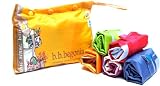 b.b.begonia Fun in the Sun Reusable Shopping Bag, Set of 5 Assorted Designs 41s9FHrakOL. SL160 b.b.begonia Fun in the Sun Reusable Shopping Bag, Set of 5 Assorted Designs