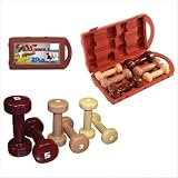 41s9FZPwfUL. SL160  Cap Barbell Vinyl Dumbbell Set (20 Pound)