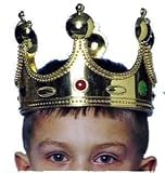 Franco American Novelty Child Gold King Costume Crown