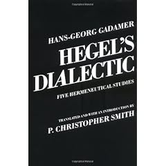 Hegel's Dialectic: Five Hermeneutical Studies