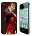 【iPhone4／4s対応　iPhoneステッカー　アイアンマン（Iron Man）】