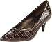 Bandolino Women's Zazie Mid Heel Pump,Dark Brown8 M US