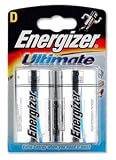Energizer Ultimate Batteries D 2 Pack