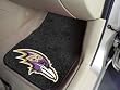 Baltimore Ravens universal fit Carpet 2 Pc Car Floor Mat (Rug)