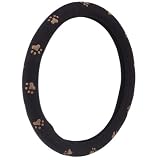 Bell Automotive 22-1-52942-1 Brown Paw Print Steering Wheel Cover by Bell