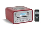 Tangent Cinque DAB Radio - Red High Gloss