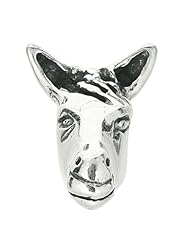 925 Sterling Silver Horse Head, For Chamilia, Pandora, Biagi, Personality, Reflections And More Charm Bracelets