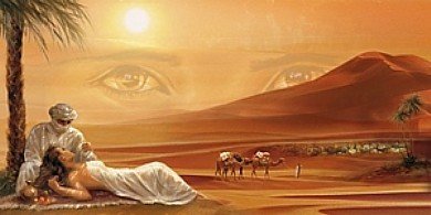 Poster / Kunstdruck 100x50 Augen