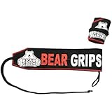 Bear Grips: Strength Wraps 2.0, Wrist Wraps, With Added Thumb Loop for Easy Wrap. Best Wrist Support, Wrist Brace, Crossfit Wrist Wraps, Weight Lifting Wrist Wraps and Wrist Straps for Workouts, Wods