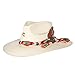Charlie 1 Horse Hats Womens Navajo 3 3/4 Brim Aztec Band L Natural