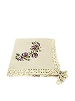 Bottega Tessile Mantel de Mesa (Crudo/Ciruela)