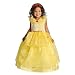 Little Adventures Deluxe Yellow Beauty Princess Dress Up Costume - Large (Size 6)