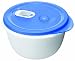 from Rotho Rotho Micro Clever Micro Container Microwave Container Polyethylen White Blue 1.5 Litre Model 7371
