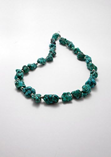 Simulated Green Turquoise Necklace, Turquenite