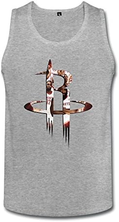 NBA Houston Rockets 2015 Mens Tank Tops Small HeatherGray